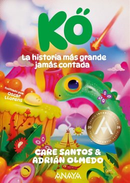 La Escritora Care Santos Y El Autor Adrián Olmedo, Autores De La Novela 'Ko. La Historia Más Grande Jamás Contada'.
