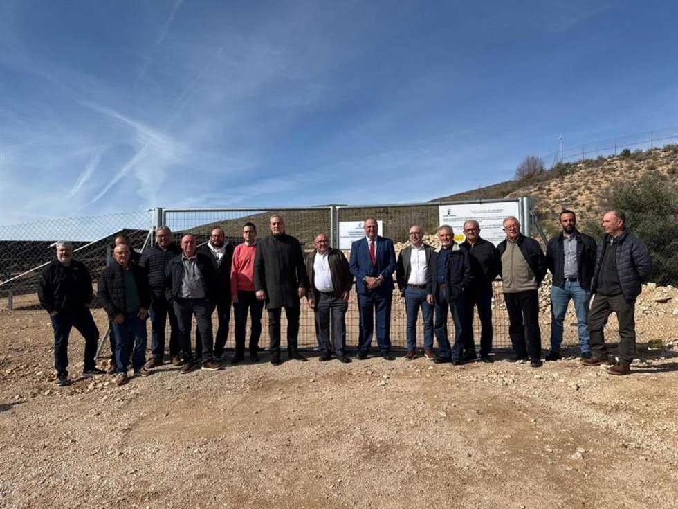 Inauguración de la modernización de los regadíos de Ontur.