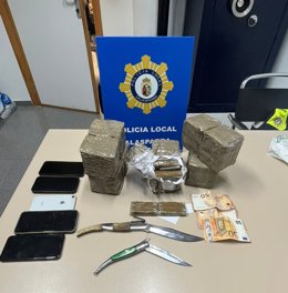 Los objetos intervenidos