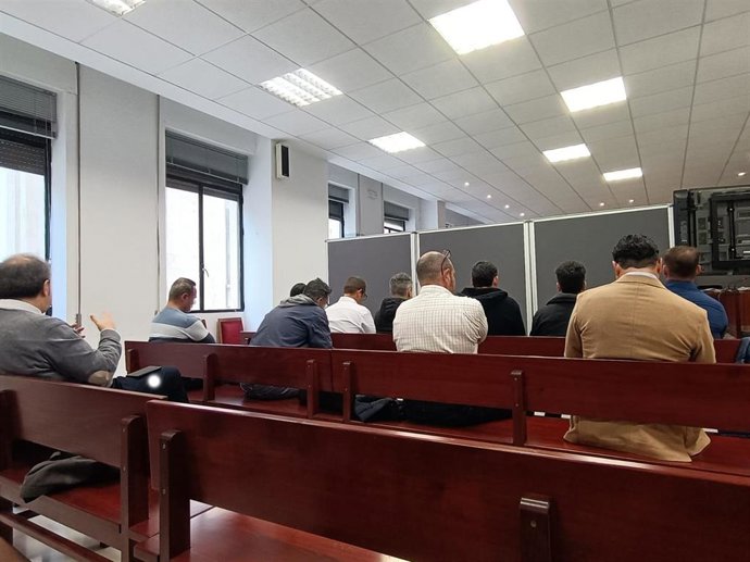 Segunda sesión del juicio contra los acusados de prostituir a menores en Almería.
