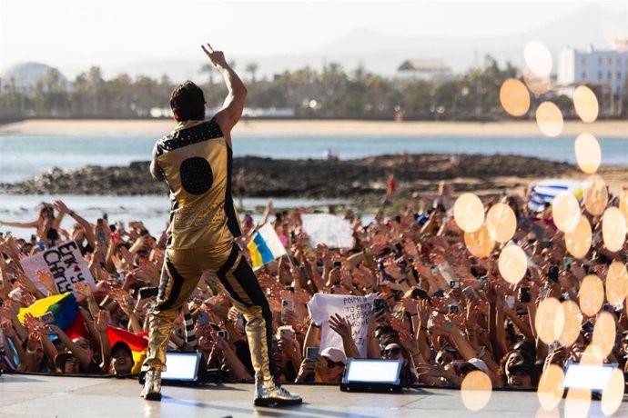 Imagen de archivo del concierto de La Reina del Flow en España.