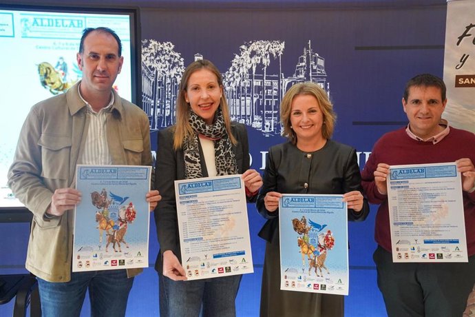 Presentación de la IV Feria del Caballo y Tradiciones Culturales de Santa María del Águila, en El Ejido (Almería).