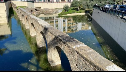 Almuñécar (Granada) pide tranquilidad ante la subida del nivel freático en acueducto y termas por el temporal