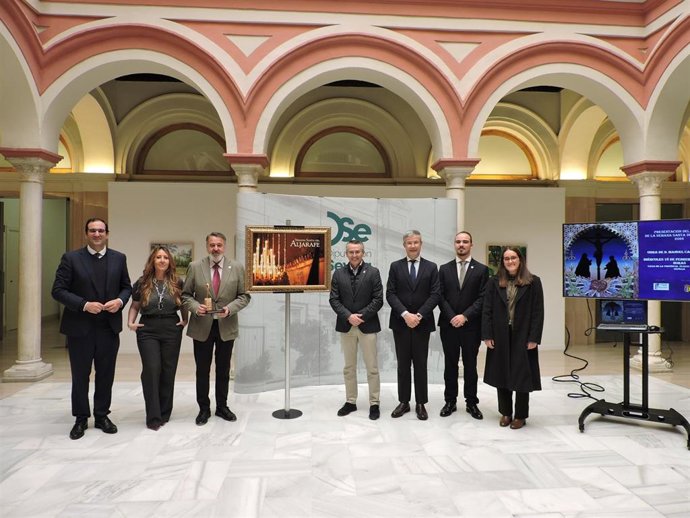 Acto de presentación del cartel de la Semana Santa del Aljarafe 2026.