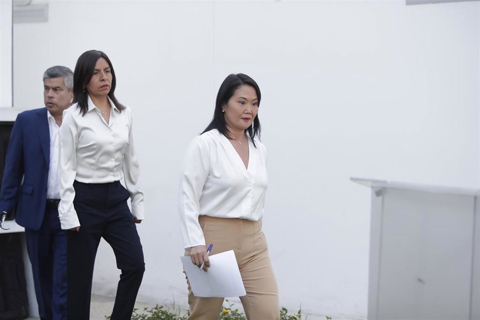 Archivo - La expresidenta peruana y líder de Fuerza Popular, Keiko Fujimori