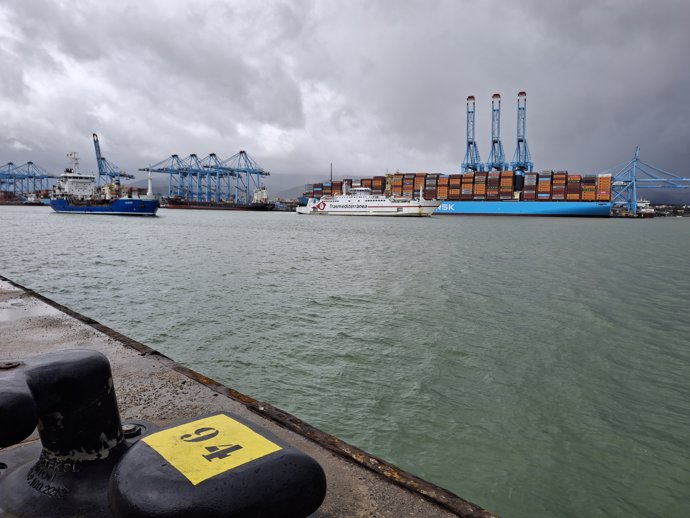 Puerto De Algeciras. Tráficos Enero