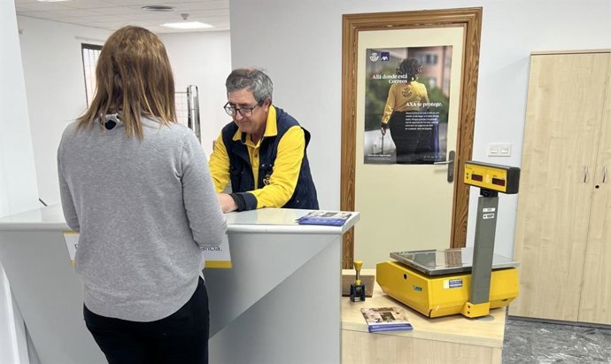Oficina auxiliar de Correos en Belicena, en Vegas del Genil (Granada)