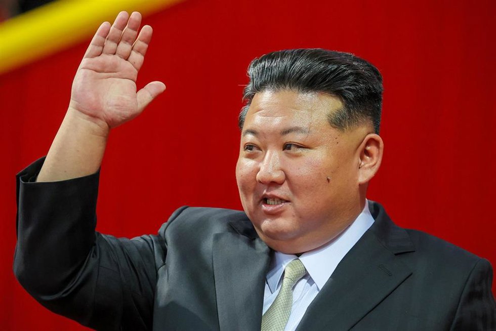 Archivo - El líder de Corea del Norte, Kim Jong Un, durante un acto oficial en Pyongyang en octubre de 2025 (archivo)