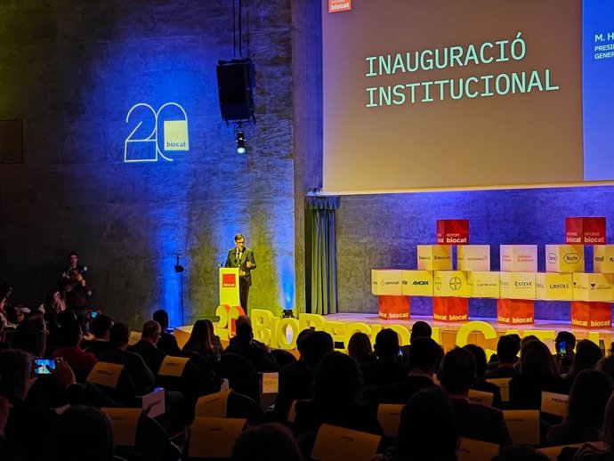 Illa durant la seva intervenció