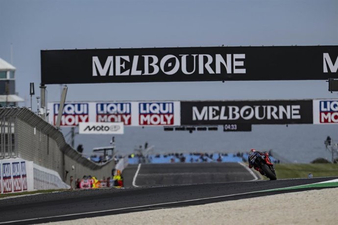 Archivo - El piloto francés de MotoGP Fabio Quartararo (Yamaha), en el GP de Australia 2025.