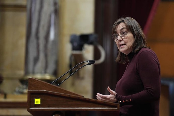 La consellera de Territori i portaveu del Govern, Sílvia Paneque