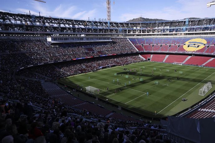 Archivo - Imagen general del Estadio Spotify Camp Nou