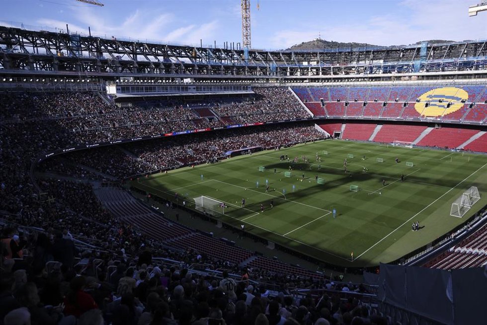 Archivo - Imagen general del Estadio Spotify Camp Nou