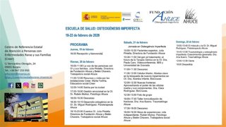 Programa de la Escuela de Salud en Osteogénesis Imperfecta.