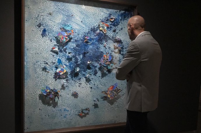 Archivo - Exposición de Cristina Babiloni en Fundación Bancaja