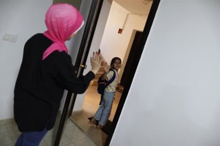 Archivo - Profesora palestina 