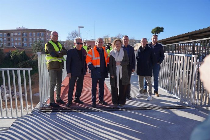 Visita a la pasarela de Mas del Jutge