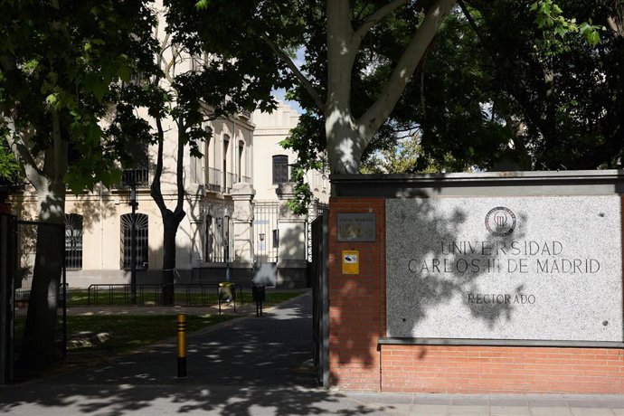 Archivo - Fachada del Rectorado de la Universidad Carlos III, a 14 de mayo de 2024, en Madrid (España). Varias asociaciones de estudiantes de la Universidad Carlos III de Madrid continúan denunciado la postura del rectorado ante los diferentes actos que s