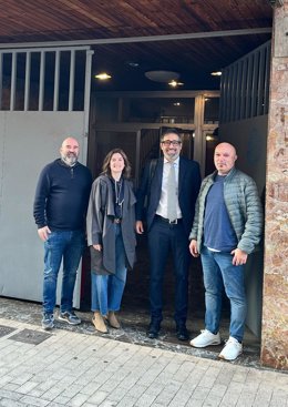 Miembros del grupo socialista en el Ayuntamiento de Llucmajor.