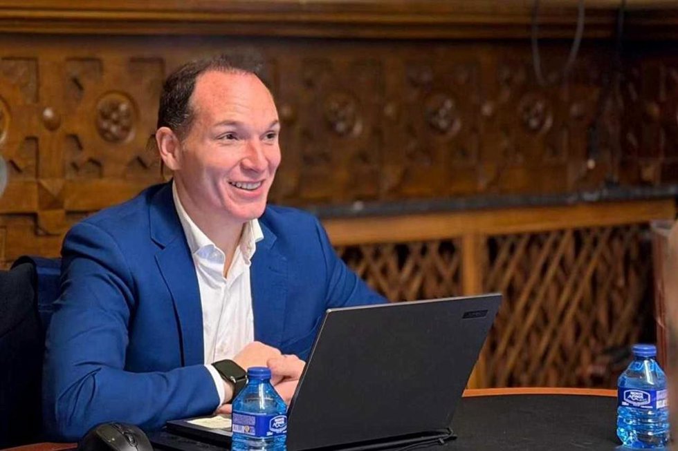 El diputado de Reto Demográfico, Daniel García, preside la Comisión en la Diputación de Soria.