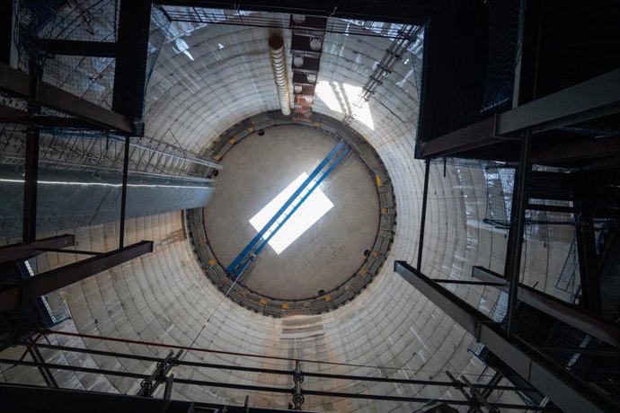 Archivo - Obras de la futura estación de Plaça de Maragall de la L9 del Metro