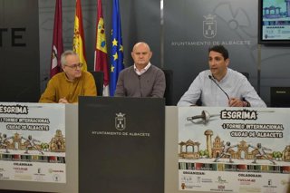 Presentación del Campeonato de España de Esgrima.