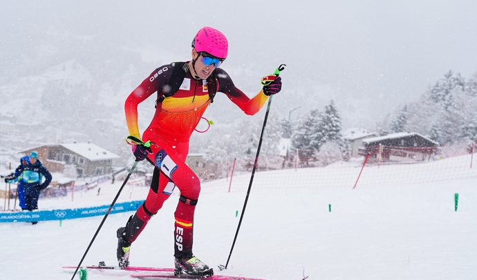 Oriol Cardona durante los Juegos Olímpicos de Invierno de Milán-Cortina d'Ampezzo 2026