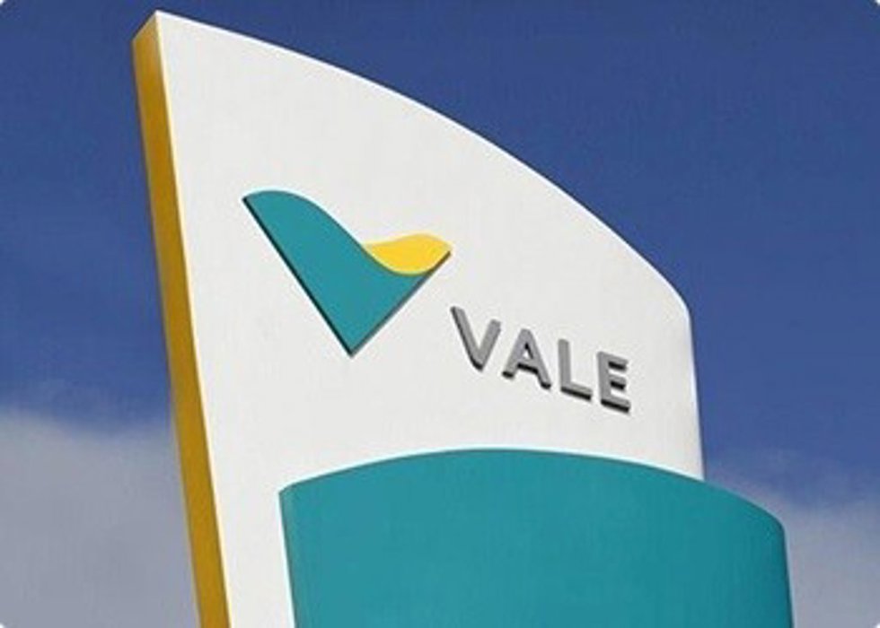 Archivo - Logo de la brasileña Vale.