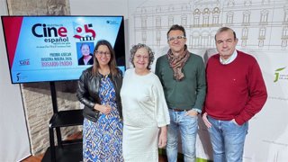 Rosario Pardo en la presentación a la prensa del Premio Asecan