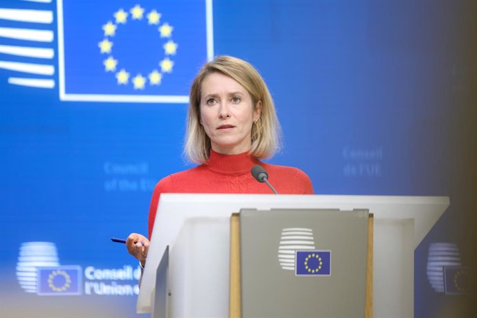 A Alta Representante da União Europeia para a Política Externa, Kaja Kallas.