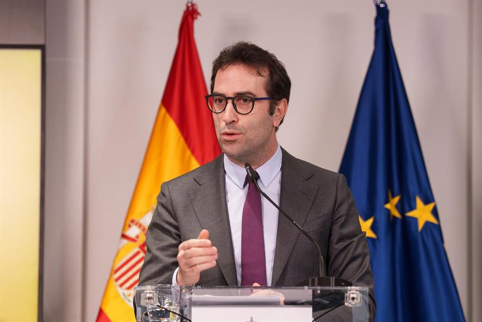 El ministro de Economía, Comercio y Empresa, Carlos Cuerpo