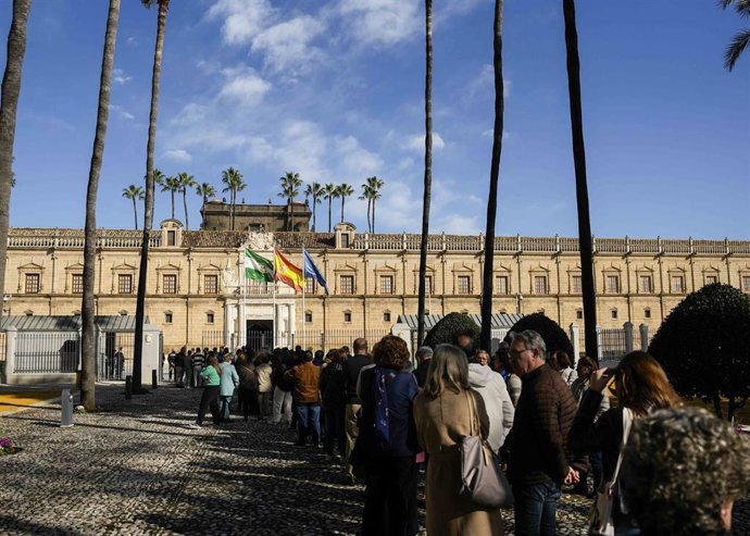 Archivo - Jornada de puertas abiertas del Parlamento andaluz (Foto de archivo).
