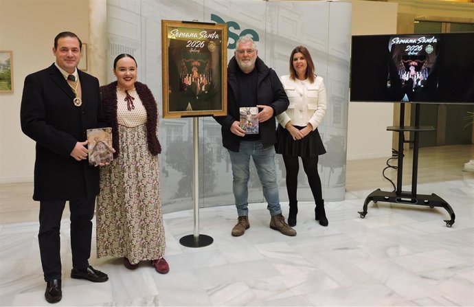 Presentación del cartel anunciador de la Semana Santa de Gelves 2026.
