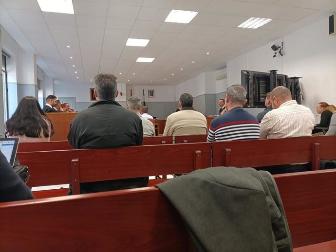 Tercera sesión de la vista oral contra diez acusados de prostitución, abuso y agresión sexual a menores en Almería.