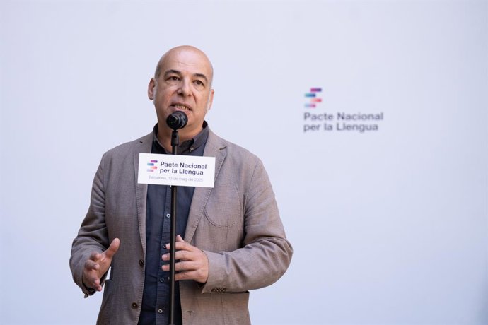 Archivo - El president del Ciemen, David Minoves