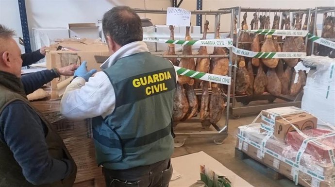 Intervenciones de productos fraudulentos por parte de la Guardia Civil.