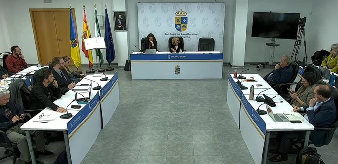 Pleno del Ayuntamiento de San Juan de Aznalfarache (Sevilla)
