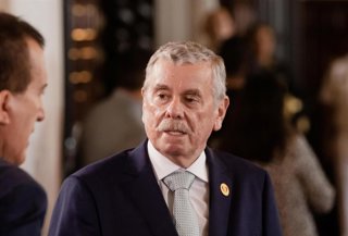 Archivo - January 7, 2026, Lima, PERU: Congress President Fernando Rospigliosi attend a meeting with Chile's president-elect Jose Antonio Kast and Peru's interim president Jose Jeri (not in picture) at the government palace