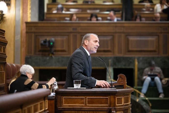 El diputado nacional de Vox por la provincia de Huelva, Tomás Fernández.