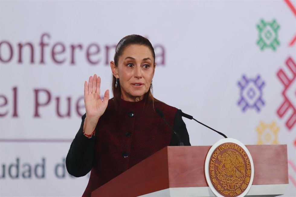 Claudia Sheinbaum, presidenta de México.