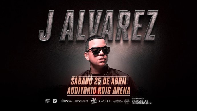 Cartel del concierto de J Álvarez