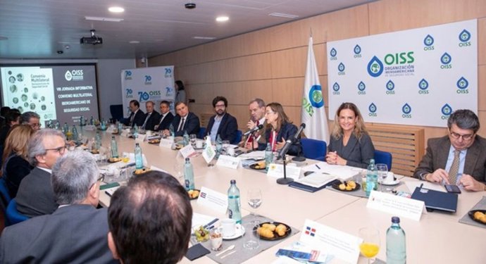 La OISS reúne a embajadores y altas autoridades en un desayuno informativo sobre el estado del Convenio Multilateral Iberoamericano de Seguridad Social