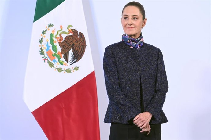 Archivo - La presidenta de México, Claudia Sheinbaum