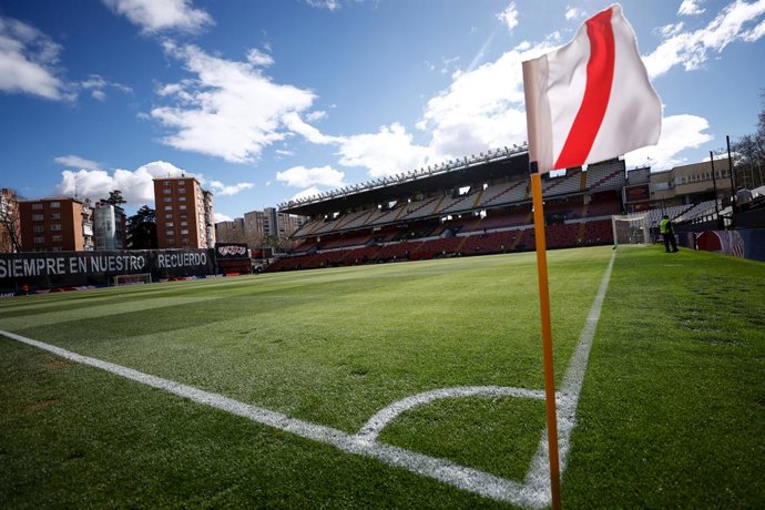 Archivo - Estadio de Vallecas