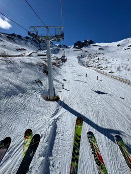 Estación Invernal de San Isidro, dependiente de la Diputación de León.