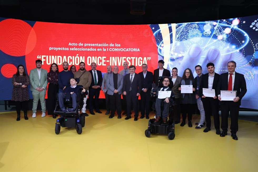 I edición del Programa Fundación ONCE-Investiga, cofinanciado por el Fondo Social Europeo Plus