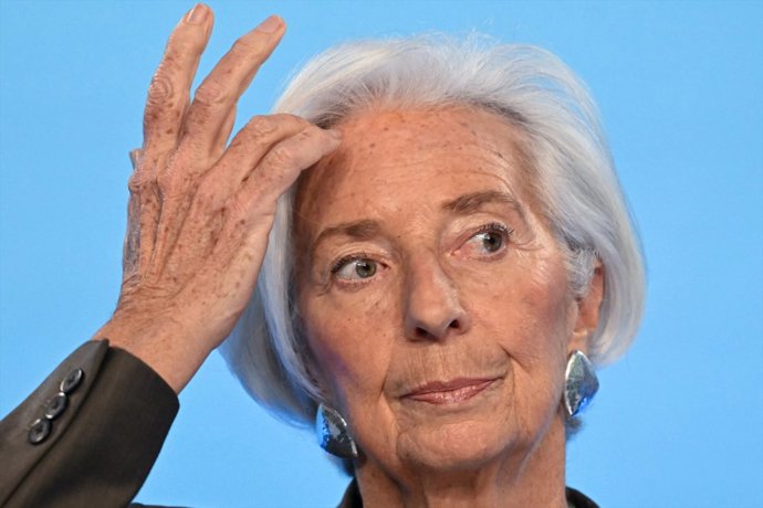 La presidenta del Banco Central Europeo (BCE), Christine Lagarde