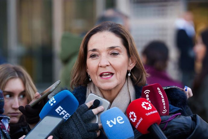 Archivo - La portavoz del grupo socialista en el Ayuntamiento de Madrid, Reyes Maroto