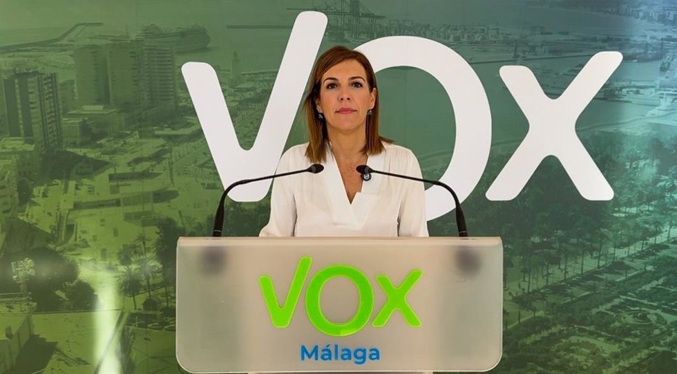 La diputada nacional de Vox por Málaga, Patricia Rueda.