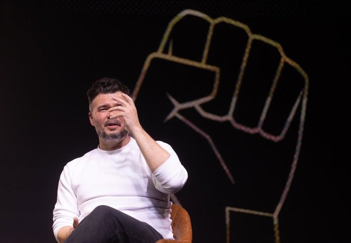 El portavoz de ERC en el Congreso, Gabriel Rufián